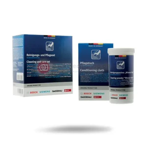 BSH 00311964 Pflegemittel, Reinigungs- und Plegeset für Edelstahloberflächen